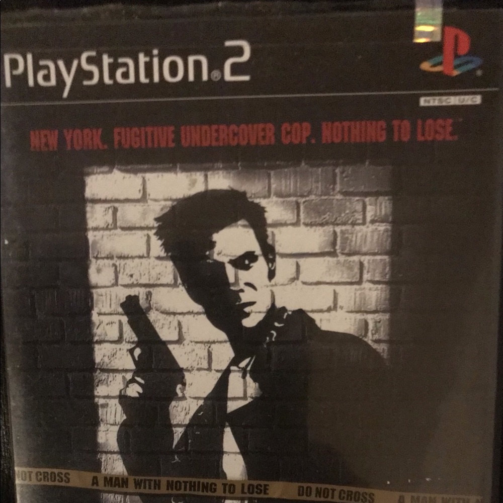 Max Payne video game PlayStation 2 original